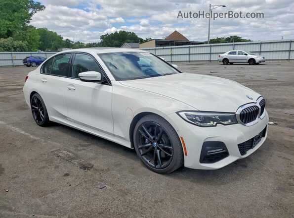 3MW5R7J05L8B22847 2020 BMW 3 SERIES White Delantero derecho