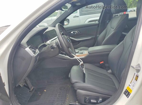 3MW5R7J05L8B22847 2020 BMW 3 SERIES White Vista interior delantera
