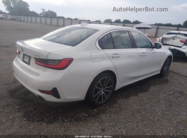 3MW5R7J05L8B24064 2020 BMW 3 SERIES Белый Задняя правая четверть