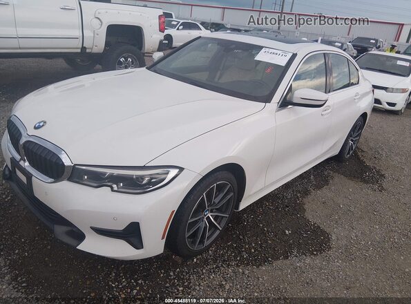 3MW5R7J05L8B24064 2020 BMW 3 SERIES Белый Передняя левая четверть