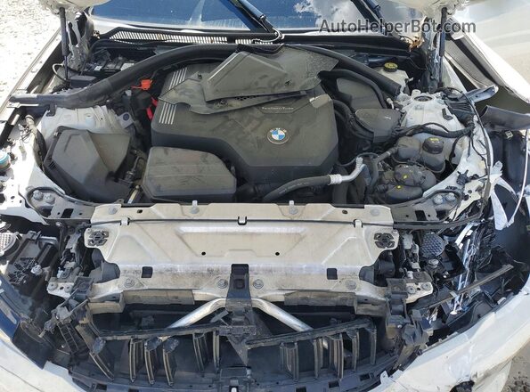 3MW5R7J05M8C08712 2021 BMW 3 SERIES White Widok wnętrza z tyłu