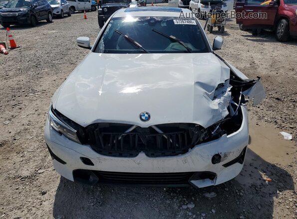 3MW5R7J05M8C08712 2021 BMW 3 SERIES White Widok z przodu