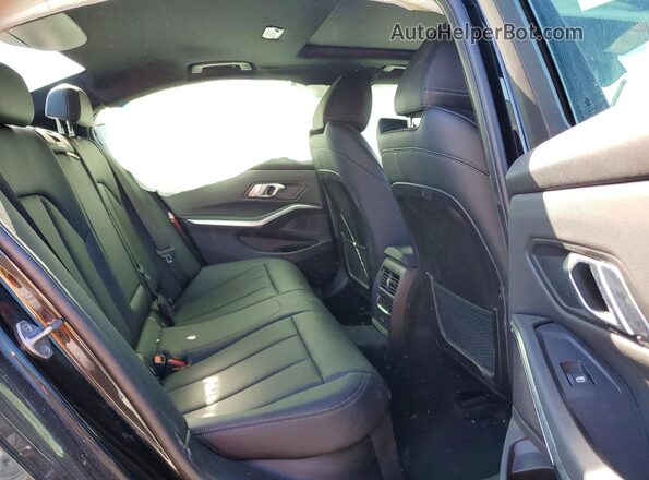 3MW5R7J05N8C60889 2022 BMW 3 SERIES Черный Вид задних сидений