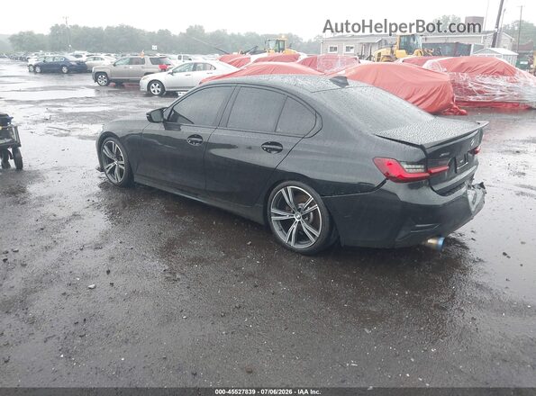 3MW5R7J05N8C67020 2022 BMW 3 SERIES Black უკანა მარცხენა