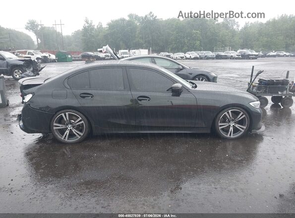 3MW5R7J05N8C67020 2022 BMW 3 SERIES Black უკანა სალონის ხედი