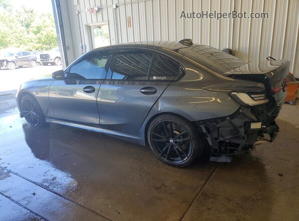 3MW5R7J06M8B77258 2021 BMW 3 SERIES Charcoal Trasero izquierdo