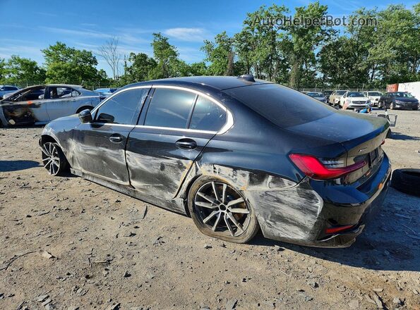 3MW5R7J07M8B85403 2021 BMW 3 SERIES Black Հետևի ձախ