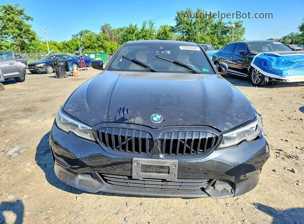 3MW5R7J07M8B85403 2021 BMW 3 SERIES Black Դիմացի տեսք