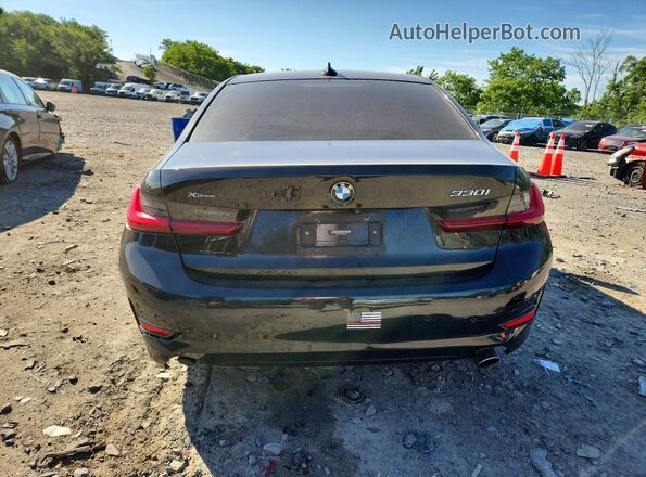 3MW5R7J07M8B85403 2021 BMW 3 SERIES Black Հետևի տեսք