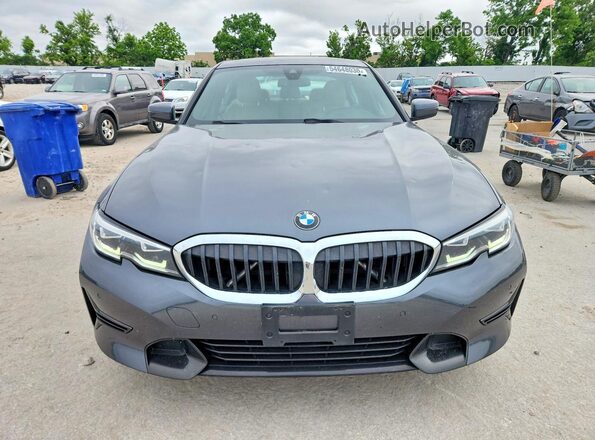 3MW5R7J09L8B09471 2020 BMW 3 SERIES Gray Widok z przodu