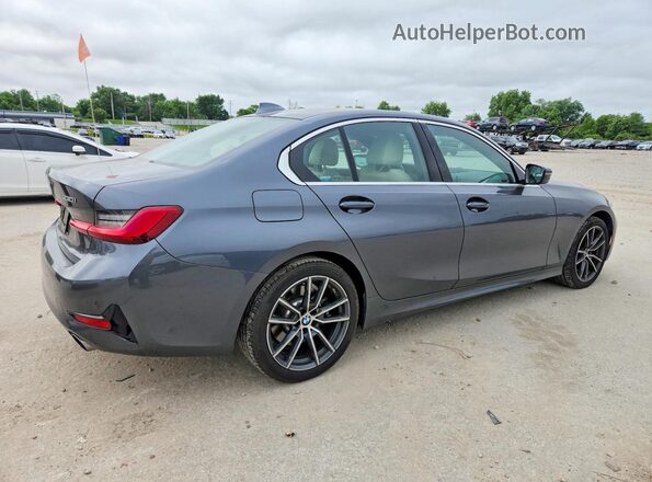 3MW5R7J09L8B09471 2020 BMW 3 SERIES Gray Tył prawy