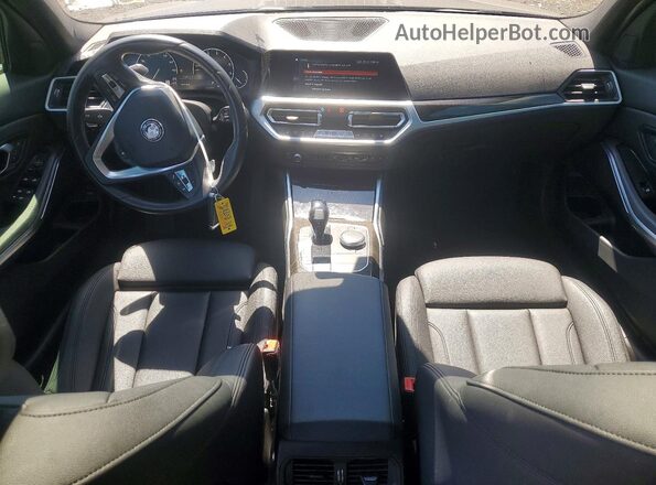 3MW5R7J09L8B33351 2020 BMW 3 SERIES Черный Вид панели приборов