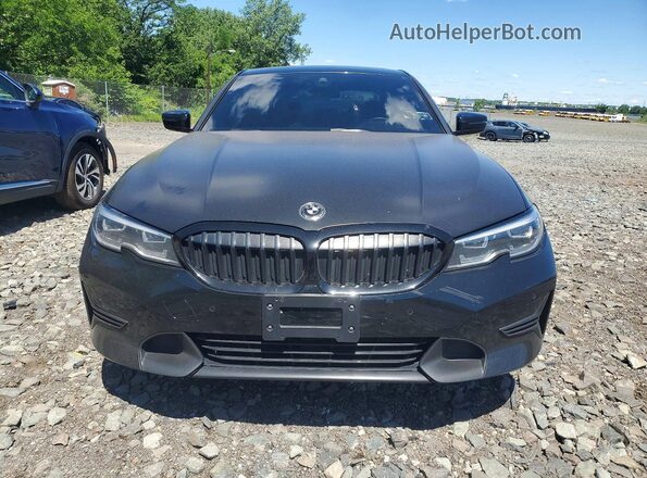 3MW5R7J09L8B33351 2020 BMW 3 SERIES Черный Вид спереди