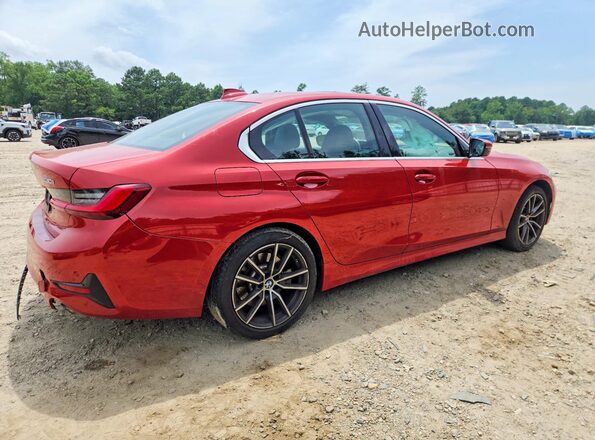 3MW5R7J0XN8C38564 2022 BMW 3 SERIES Red Задня права чверть