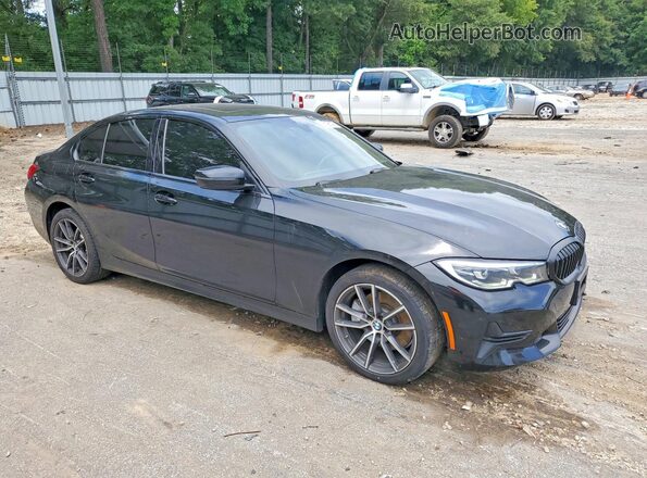 3MW5R7J55K8A05084 2019 BMW 3 SERIES Black Передня права чверть