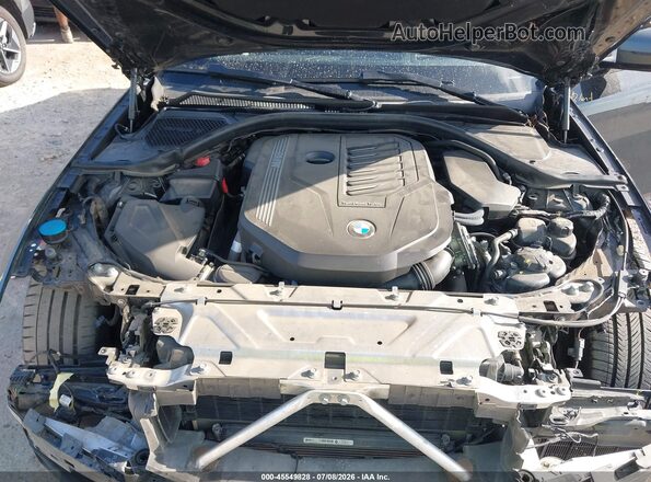 3MW5U7J05N8C41922 2022 BMW M3 Black Հետևի տեսք