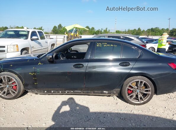 3MW5U7J05N8C41922 2022 BMW M3 Black 