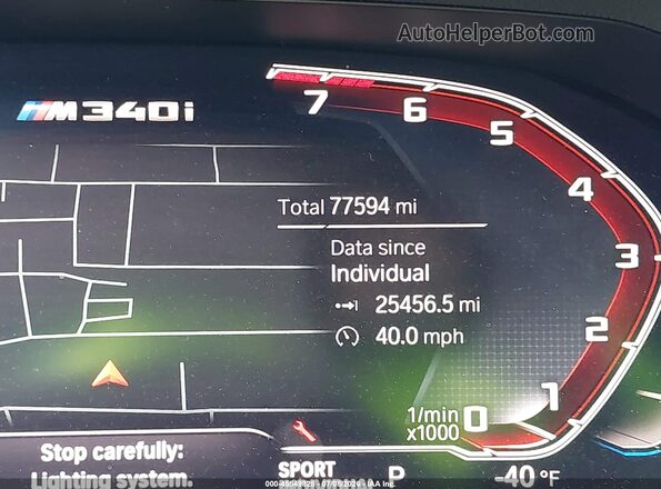 3MW5U7J05N8C41922 2022 BMW M3 Black 