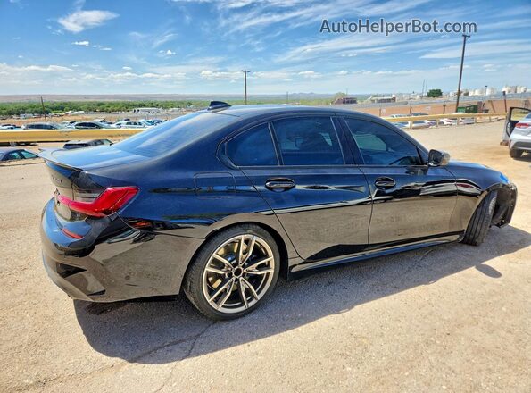 3MW5U9J00M8C01161 2021 BMW M3 Black Задня права чверть