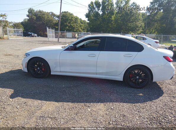 3MW5U9J0XM8B60666 2021 BMW M3 White Vista interior de 360 grados