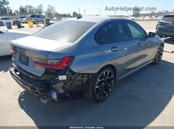 3MW69CW02S8F14740 2025 BMW 3 SERIES Gray Tył prawy