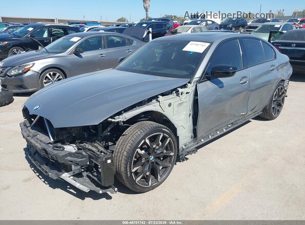 3MW69CW02S8F14740 2025 BMW 3 SERIES Gray Przód lewy