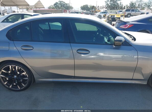 3MW69CW02S8F14740 2025 BMW 3 SERIES Gray Widok wnętrza 360 stopni