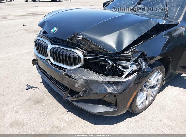 3MW69CW05S8F48333 2025 BMW 3 SERIES Black Front view