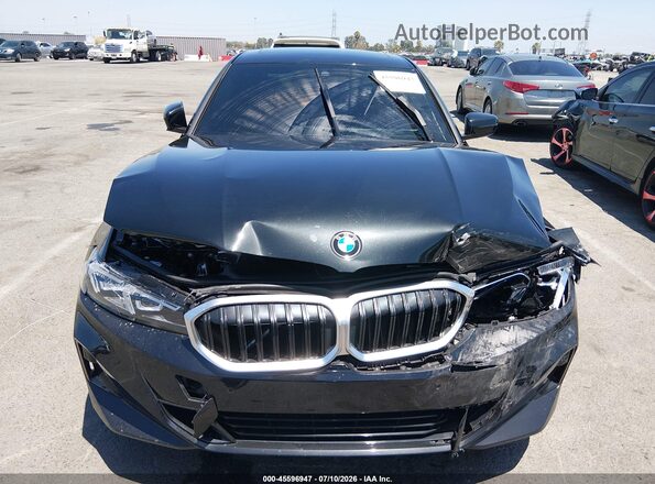 3MW69CW05S8F48333 2025 BMW 3 SERIES Black Instrument cluster view