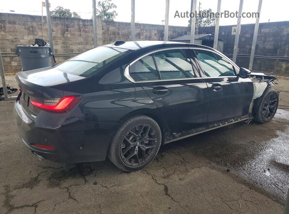 3MW69CW06S8F07466 2025 BMW 3 SERIES Black Trasero derecho