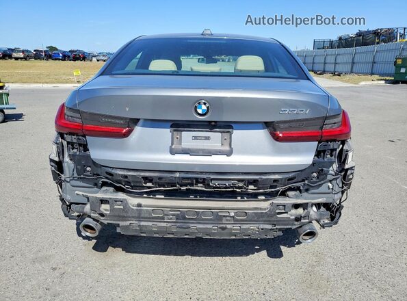 3MW69CW07S8F24311 2025 BMW 3 SERIES Gray Rear view