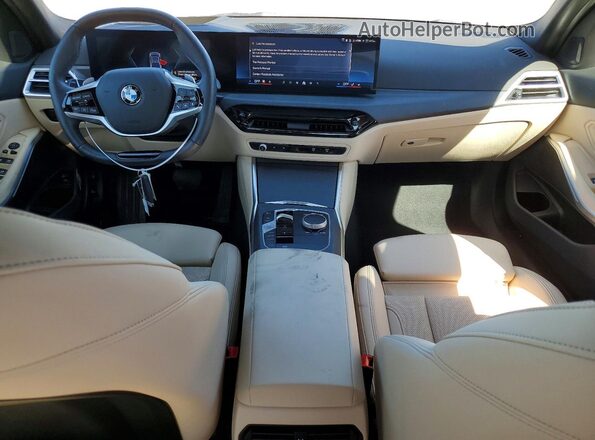 3MW69CW07S8F24311 2025 BMW 3 SERIES Gray Dashboard view