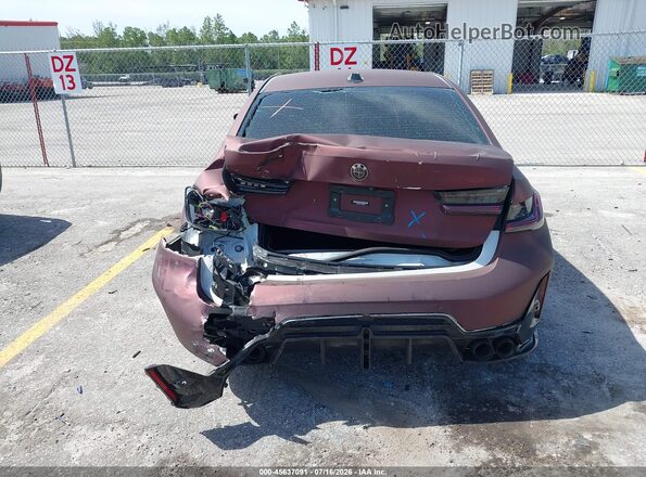 3MW69FF01P8C92006 2023 BMW 3 SERIES Burgundy 