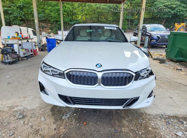 3MW69FF01P8C92572 2023 BMW 3 SERIES White წინა ხედი