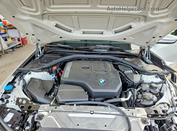 3MW69FF01P8C92572 2023 BMW 3 SERIES White უკანა სალონის ხედი