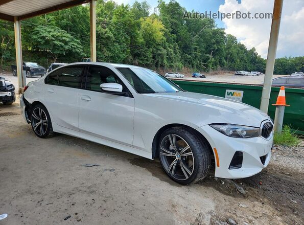 3MW69FF01P8C92572 2023 BMW 3 SERIES White წინა მარჯვენა