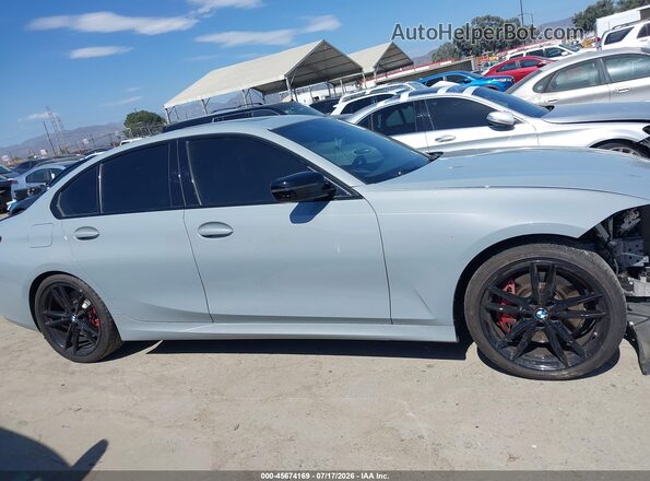 3MW69FF01R8E36768 2024 BMW 3 SERIES Gray სალონის 360-გრადუსიანი ხედი