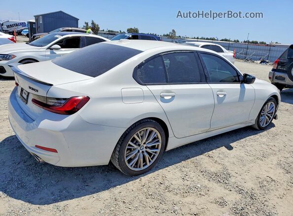 3MW69FF03P8D40380 2023 BMW 3 SERIES Белый Задняя правая четверть