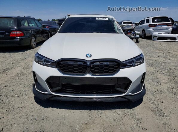 3MW69FF03P8D40380 2023 BMW 3 SERIES Белый Вид спереди
