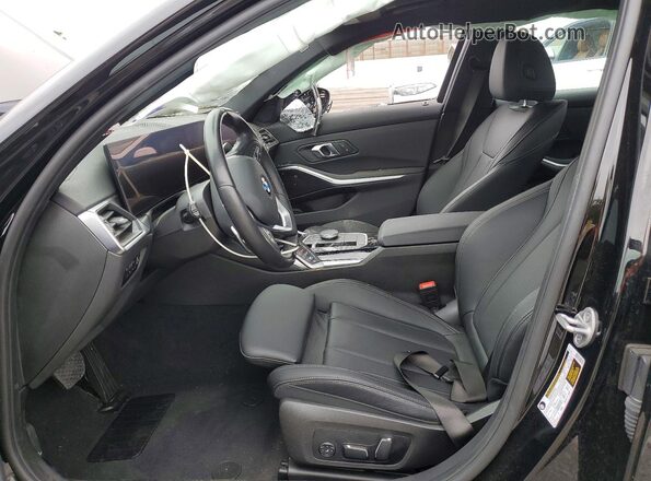 3MW69FF03R8E86023 2024 BMW 3 SERIES Black წინა სალონის ხედი