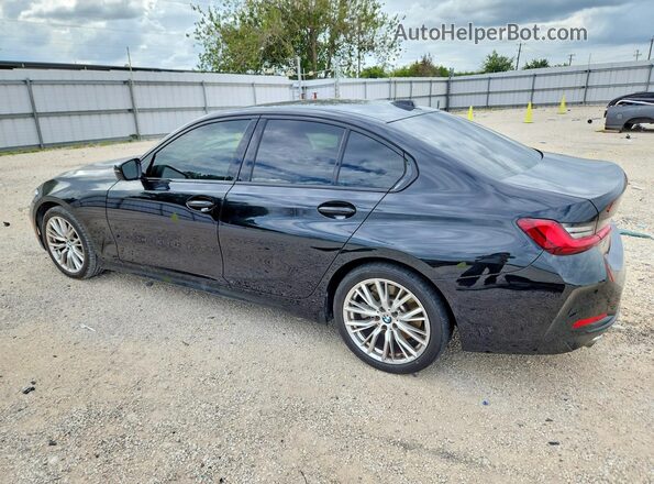 3MW69FF04P8C98639 2023 BMW 3 SERIES Black უკანა მარცხენა