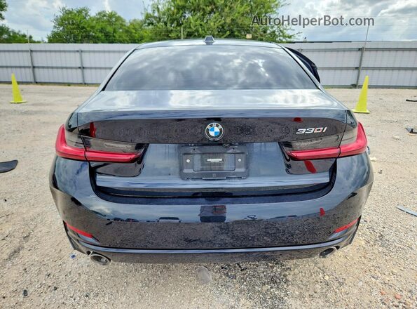 3MW69FF04P8C98639 2023 BMW 3 SERIES Black უკანა ხედი