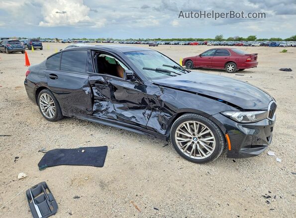 3MW69FF04P8C98639 2023 BMW 3 SERIES Black წინა მარჯვენა