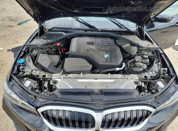 3MW69FF04P8C98639 2023 BMW 3 SERIES Black უკანა სალონის ხედი