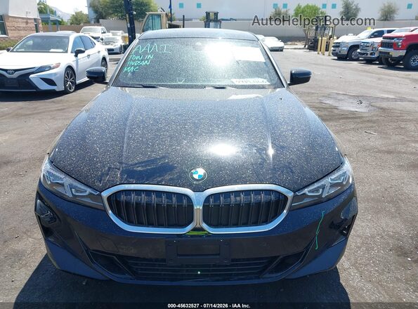 3MW69FF04P8D02009 2023 BMW 3 SERIES Black Widok zestawu wskaźników