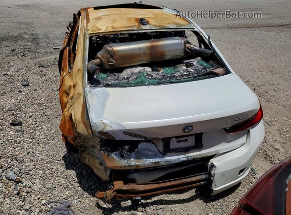 3MW69FF04P8D65630 2023 BMW 3 SERIES White Հետևի տեսք