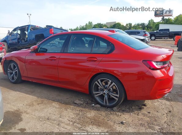 3MW69FF05P8D31583 2023 BMW 3 SERIES Red Widok wnętrza 360 stopni