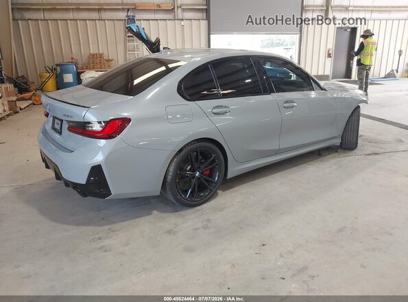 3MW69FF05P8D60498 2023 BMW 3 SERIES Gray Tył prawy
