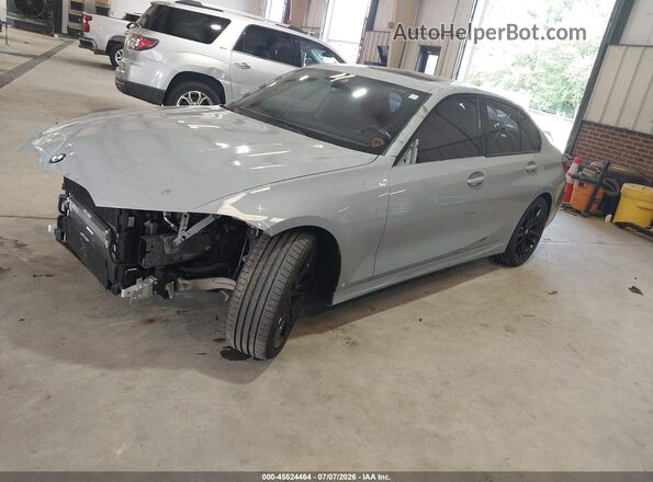 3MW69FF05P8D60498 2023 BMW 3 SERIES Gray Przód lewy