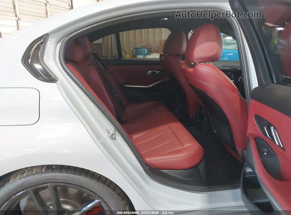 3MW69FF05P8D60498 2023 BMW 3 SERIES Gray Widok naklejki z numerem VIN